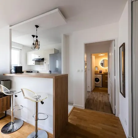 Apartment Chic&cosy 1-bedroom Apart,2 Min Metro,10 Min Paris Villejuif