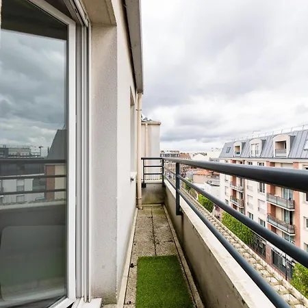 Chic&cosy 1-bedroom Apart,2 Min Metro,10 Min Paris Apartment